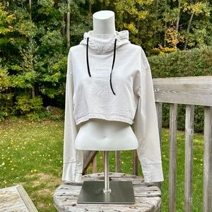 Oakley ⎮ Cropped cut-out back hoodie